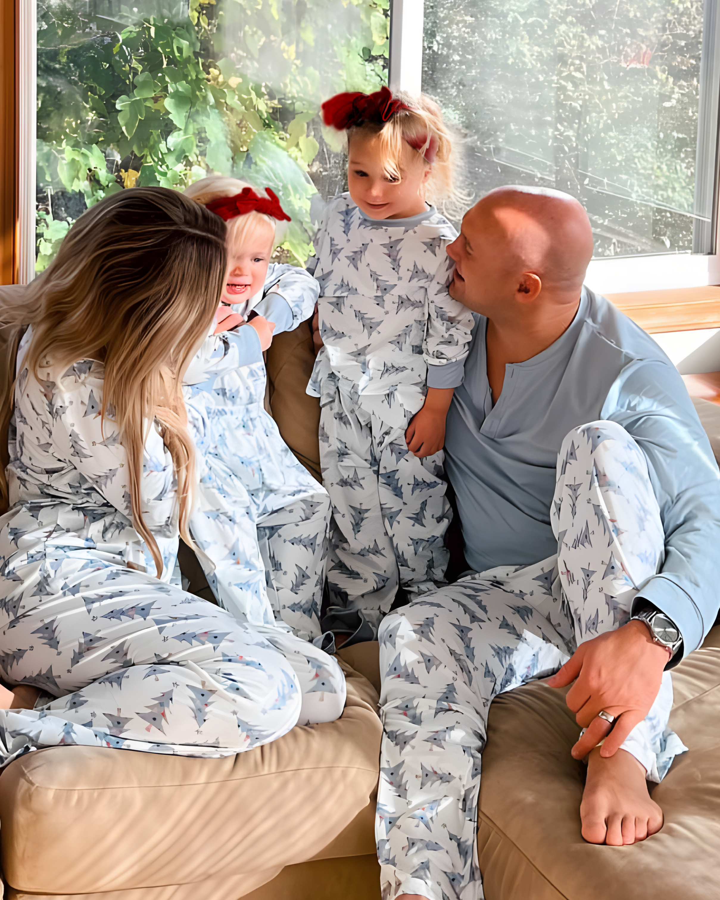 Tree Delight-Family Matching Christmas Pajamas