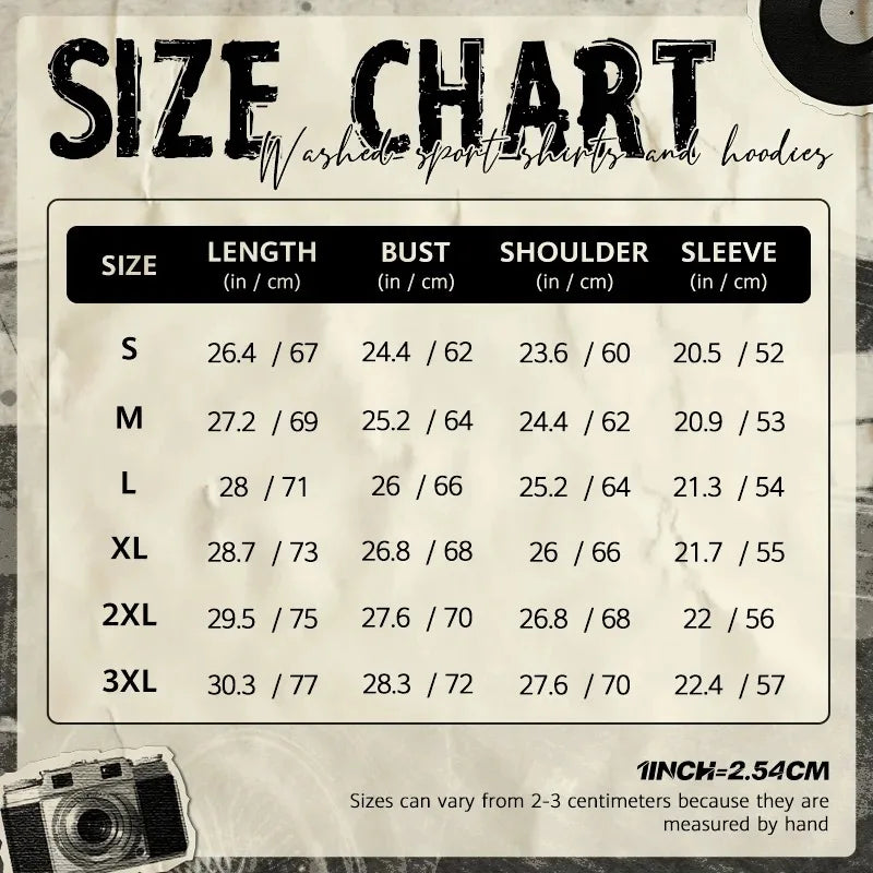 Custom Personalized Dad Portrait Embroidered Washed Sweatshirt, Hoodie & T-Shirt