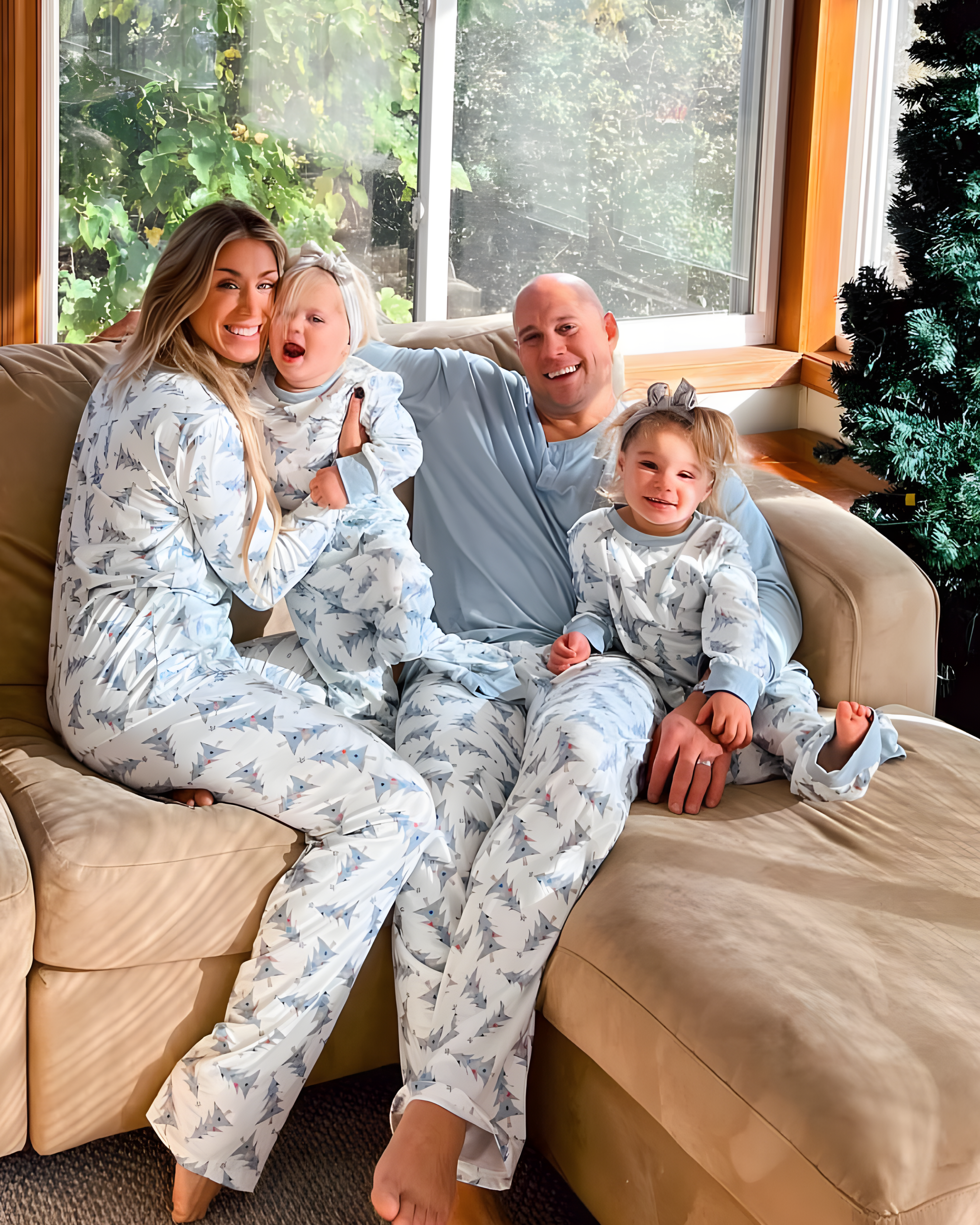 Tree Delight-Family Matching Christmas Pajamas
