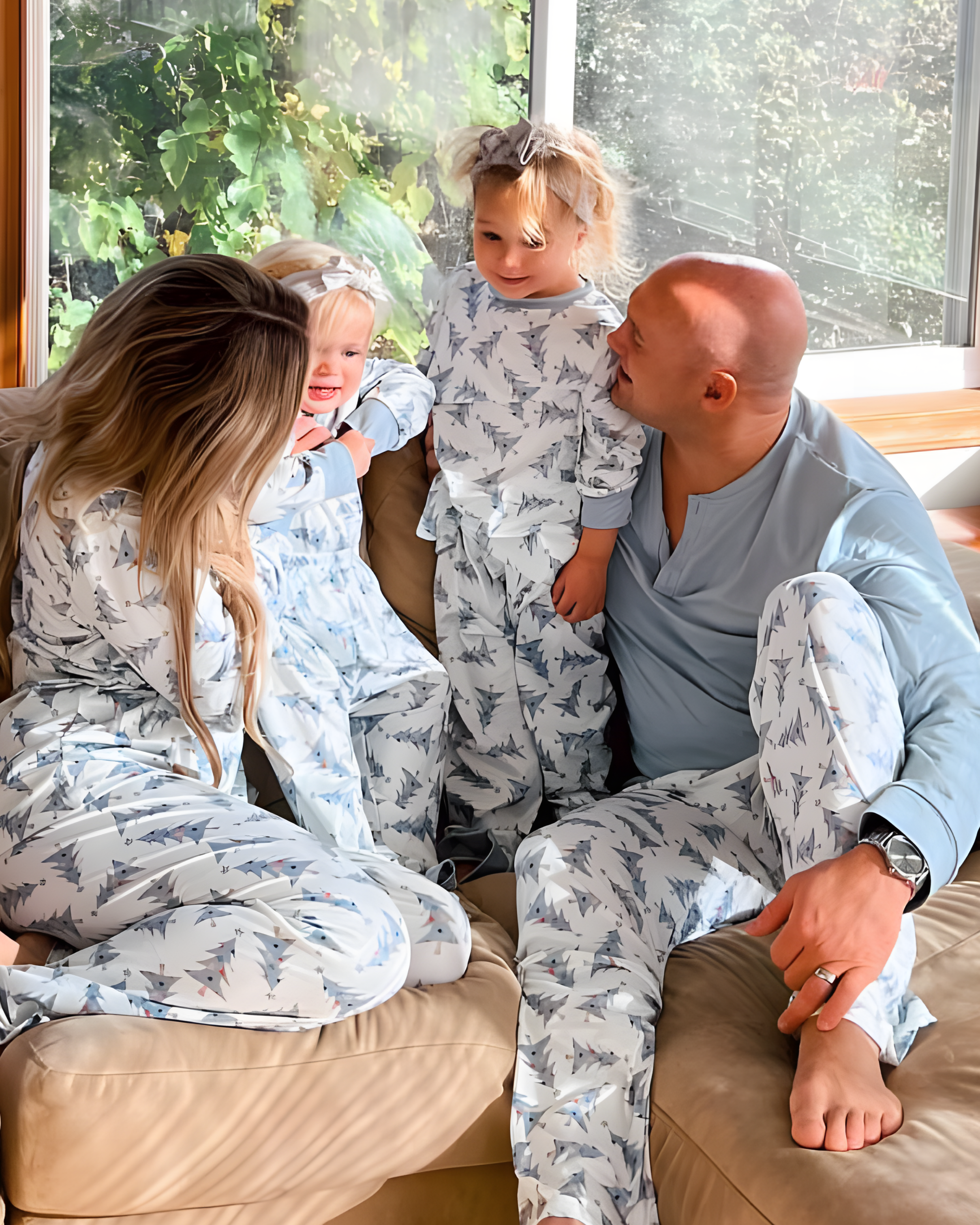 Tree Delight-Family Matching Christmas Pajamas