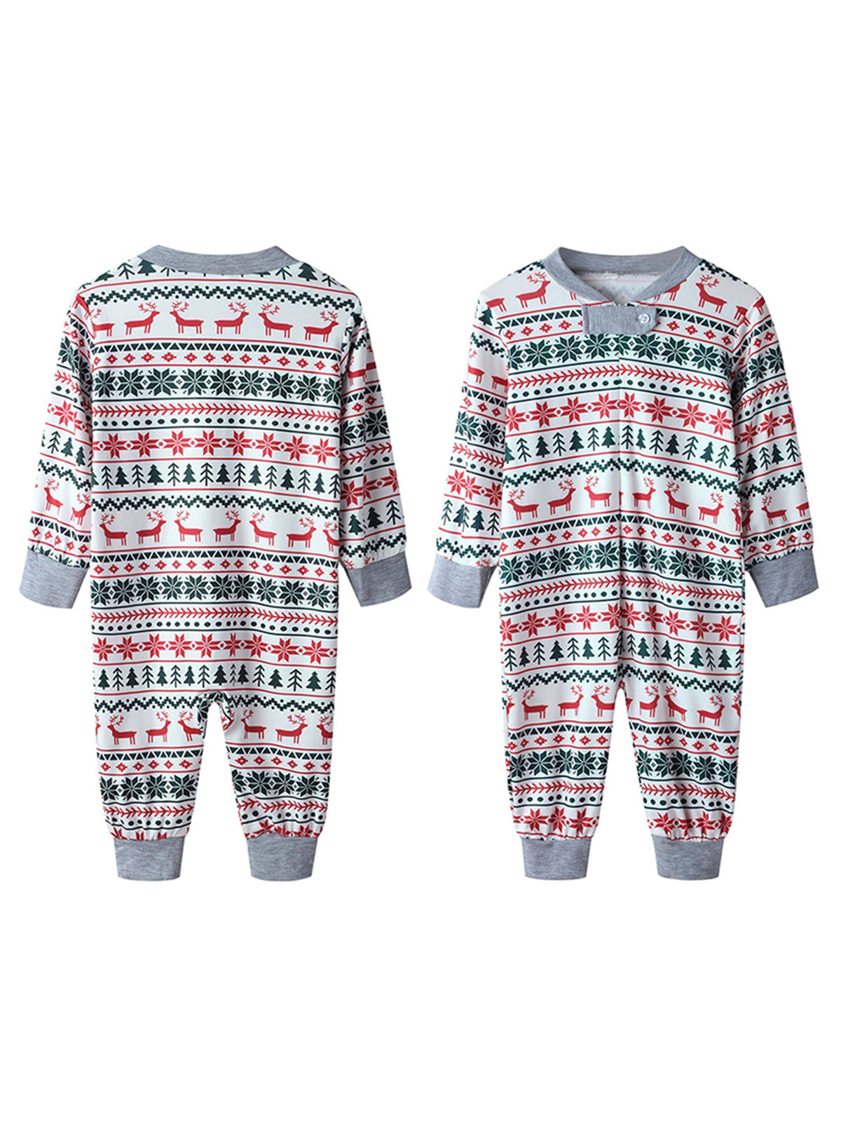 Snug Snowflakes-Family Matching Christmas Pajamas