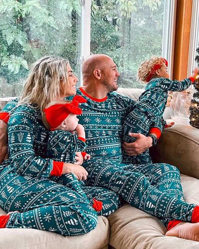 Christmas Crew-Family Matching Christmas Pajamas
