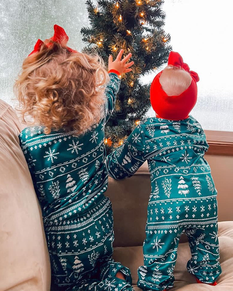 Christmas Crew-Family Matching Christmas Pajamas