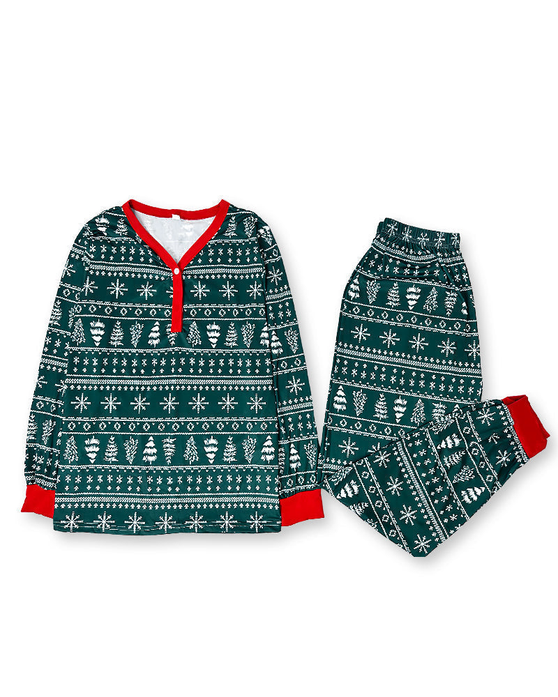Christmas Crew-Family Matching Christmas Pajamas