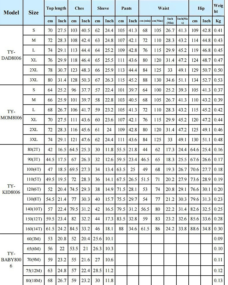 Christmas Crew-Family Matching Christmas Pajamas