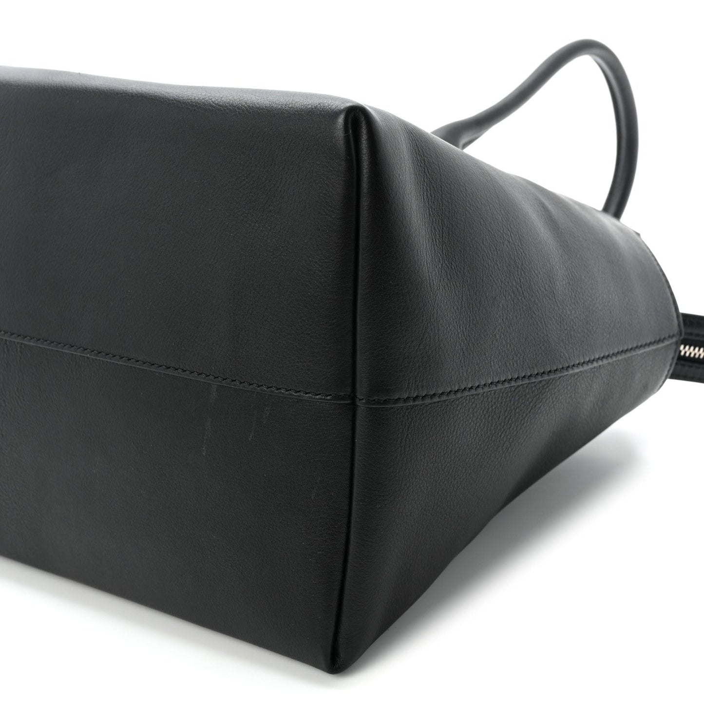 Grained Calfskin Terrasse Bag Black