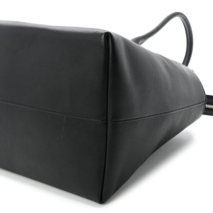 Grained Calfskin Terrasse Bag Black