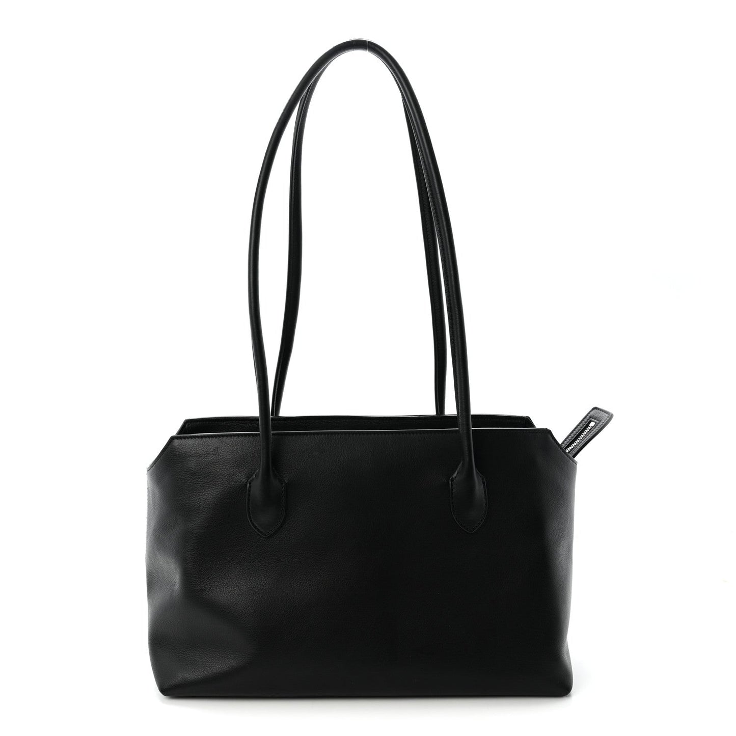 Grained Calfskin Terrasse Bag Black