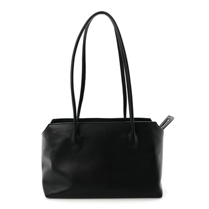 Grained Calfskin Terrasse Bag Black
