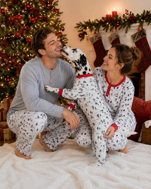 Merry Doodles-Family Matching Christmas Pajamas