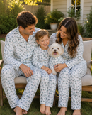 Piney Nights-Family Matching Christmas Cardigan Pajamas