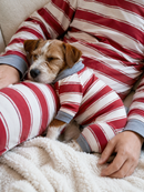 Sweet Holiday Stripes-Family Matching Christmas Pajamas
