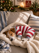 Sweet Holiday Stripes-Family Matching Christmas Pajamas