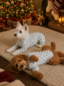 Piney Nights-Family Matching Christmas Cardigan Pajamas