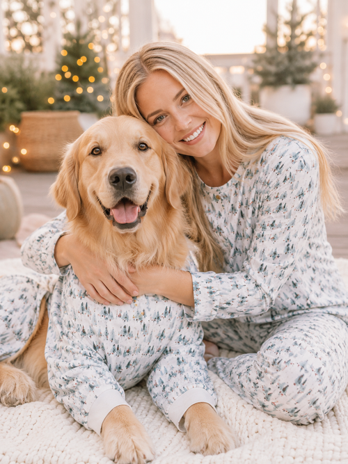 Winter Pines-Family Matching Christmas Pajamas