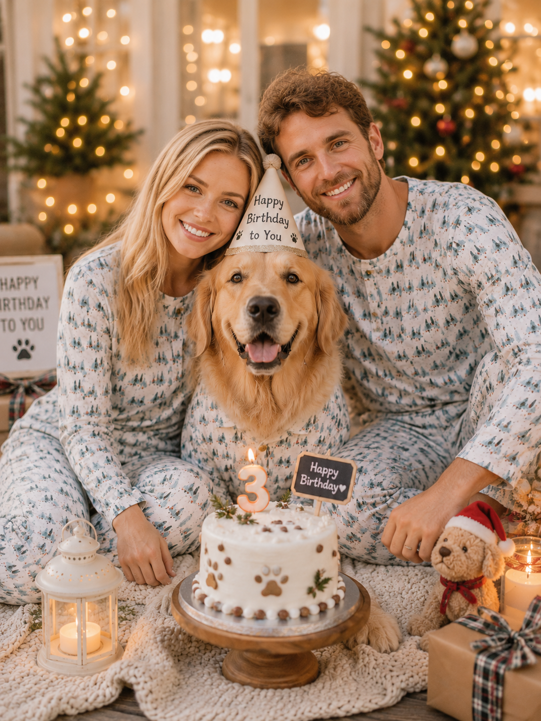 Winter Pines-Family Matching Christmas Pajamas