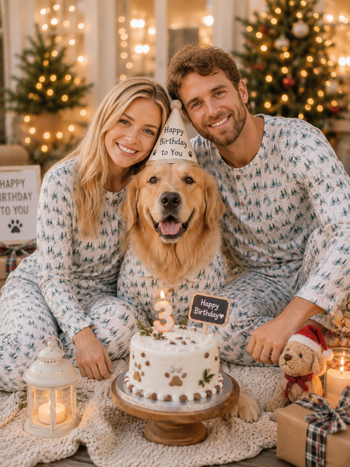 Winter Pines-Family Matching Christmas Pajamas