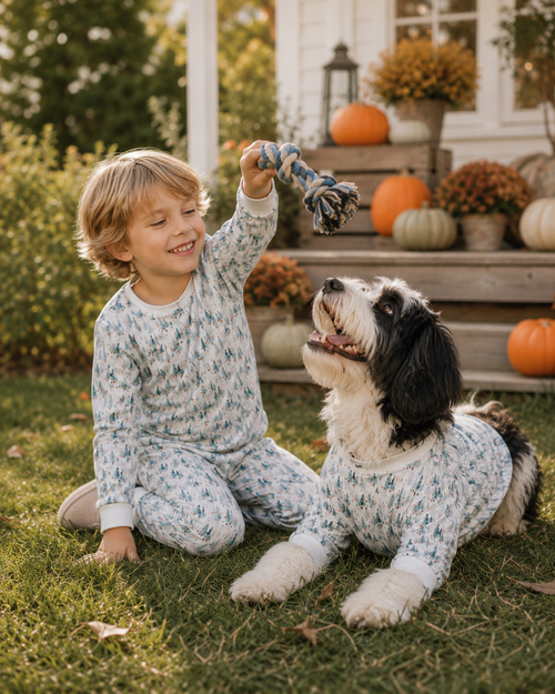 Winter Pines-Family Matching Christmas Pajamas