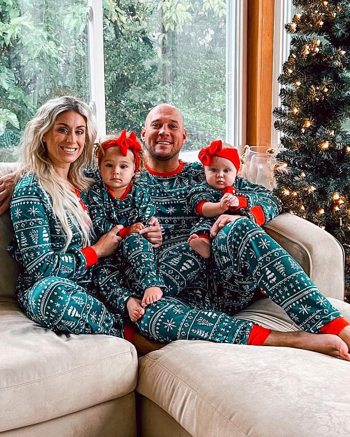 Christmas Crew-Family Matching Christmas Pajamas