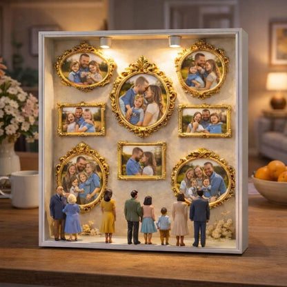 Personalized Museum of Us Frame Custom Photo Mini Museum Gifts Meaningful Gift For Mom Grandma