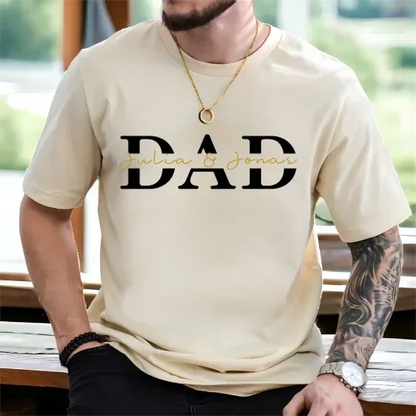 Custom "DAD" Design with Kids Names Sweatshirt | Father's Day Gift