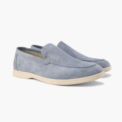 Men's Orthopedic Suede Loafers | Classic Wide Fit Slip-On Comfort Shoes