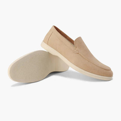 Men's Orthopedic Suede Loafers | Classic Wide Fit Slip-On Comfort Shoes