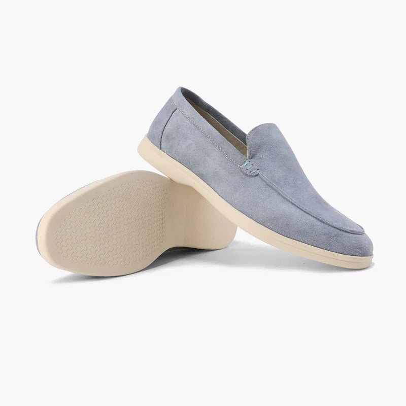 Men's Orthopedic Suede Loafers | Classic Wide Fit Slip-On Comfort Shoes