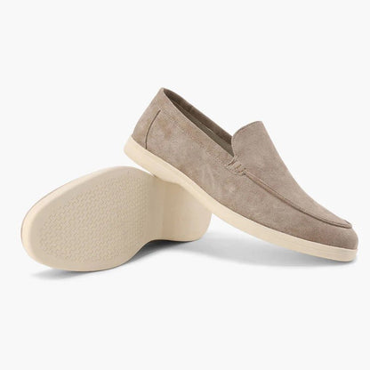 Men's Orthopedic Suede Loafers | Classic Wide Fit Slip-On Comfort Shoes
