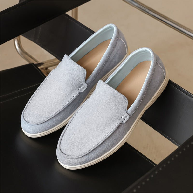 Men's Orthopedic Suede Loafers | Classic Wide Fit Slip-On Comfort Shoes