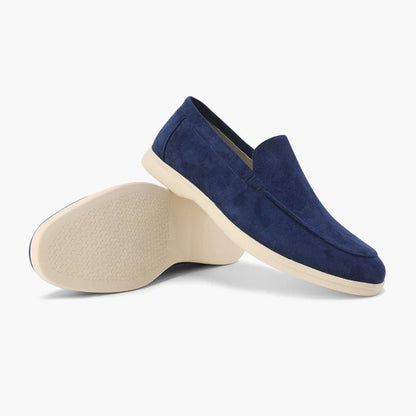 Men's Orthopedic Suede Loafers | Classic Wide Fit Slip-On Comfort Shoes