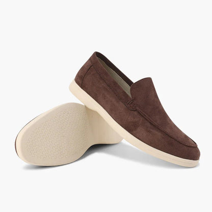 Men's Orthopedic Suede Loafers | Classic Wide Fit Slip-On Comfort Shoes