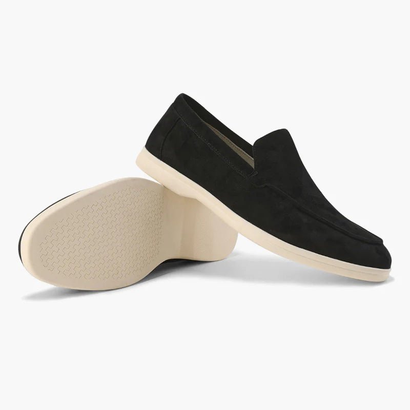 Men's Orthopedic Suede Loafers | Classic Wide Fit Slip-On Comfort Shoes