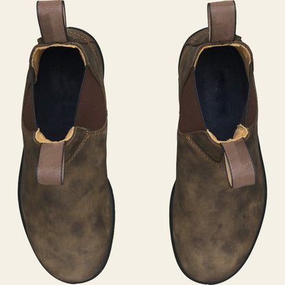 Waterproof Leather Chelsea Boots–Durable, Wide Fit & Arch Support