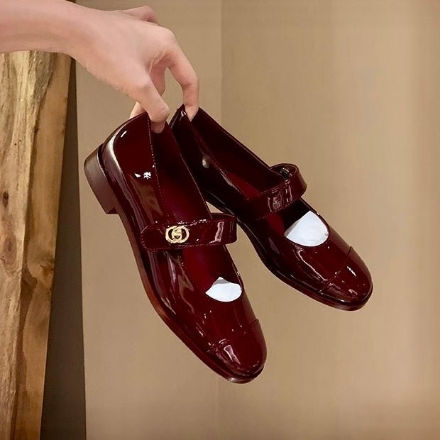 Women's Wide Toe Mary Jane Flats with Arch Support | Comfort Shoes