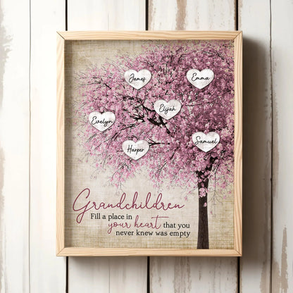 Personalised Family Tree Canvas | Mother's Day Gifts