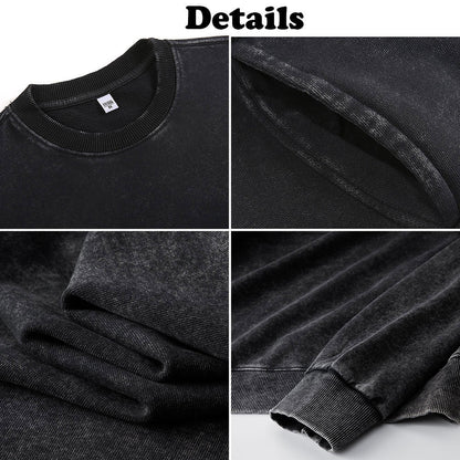 Wear Your Heart on Your Sleeve – Personalized Mama Washed Sweatshirt with Kids’ Names