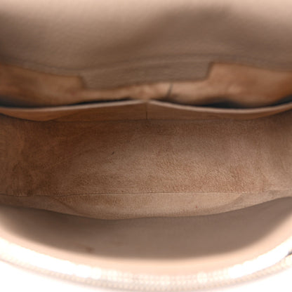 Grained Calfskin Hunting Bag II Stone