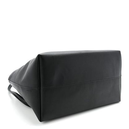 Grained Calfskin Terrasse Bag Black