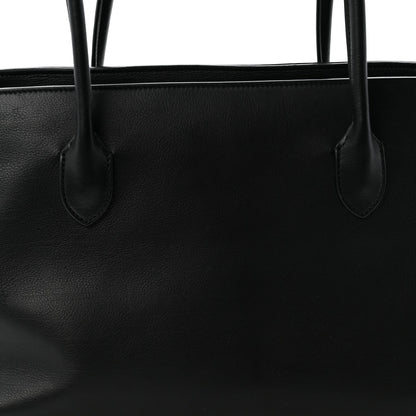 Grained Calfskin Terrasse Bag Black