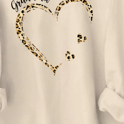 Custom Mama, Grandma Heart Sweatshirt with Kidnames | Mother's Day Gift