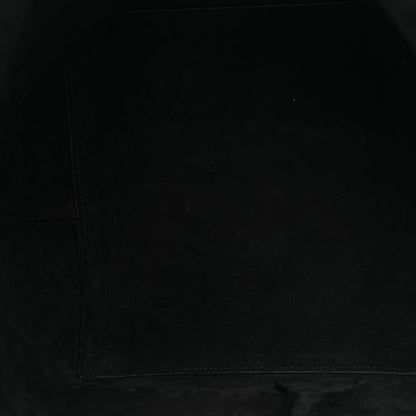 Grained Calfskin Park Tote Three Black