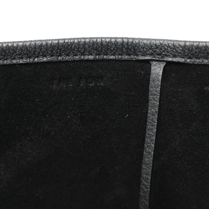 Grained Calfskin Park Tote Three Black
